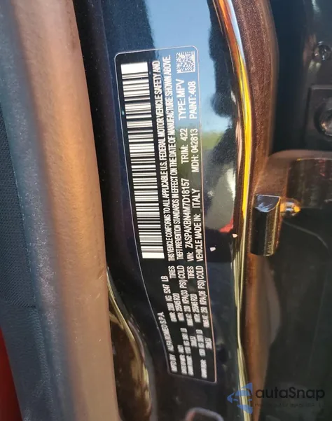 2021 Alfa Romeo Stelvio Ti из США, поврежденный, VIN ZASPAKBN4M7D18157